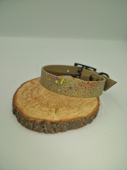 Farbspritzer Halsband