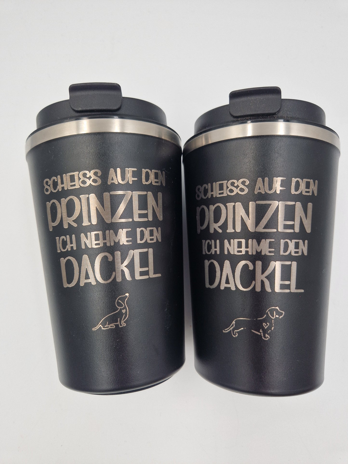 Thermobecher Prinz/Dackel