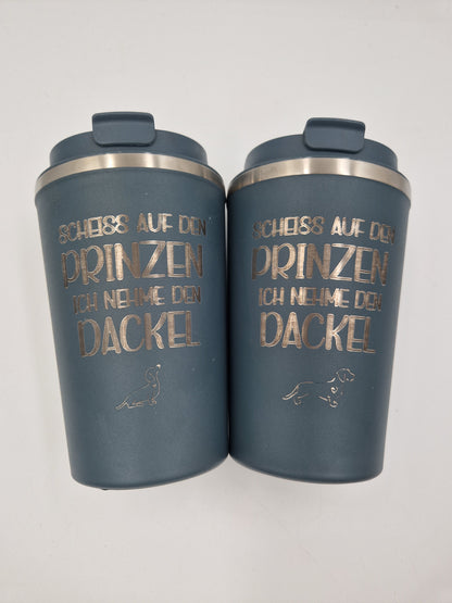 Thermobecher Prinz/Dackel