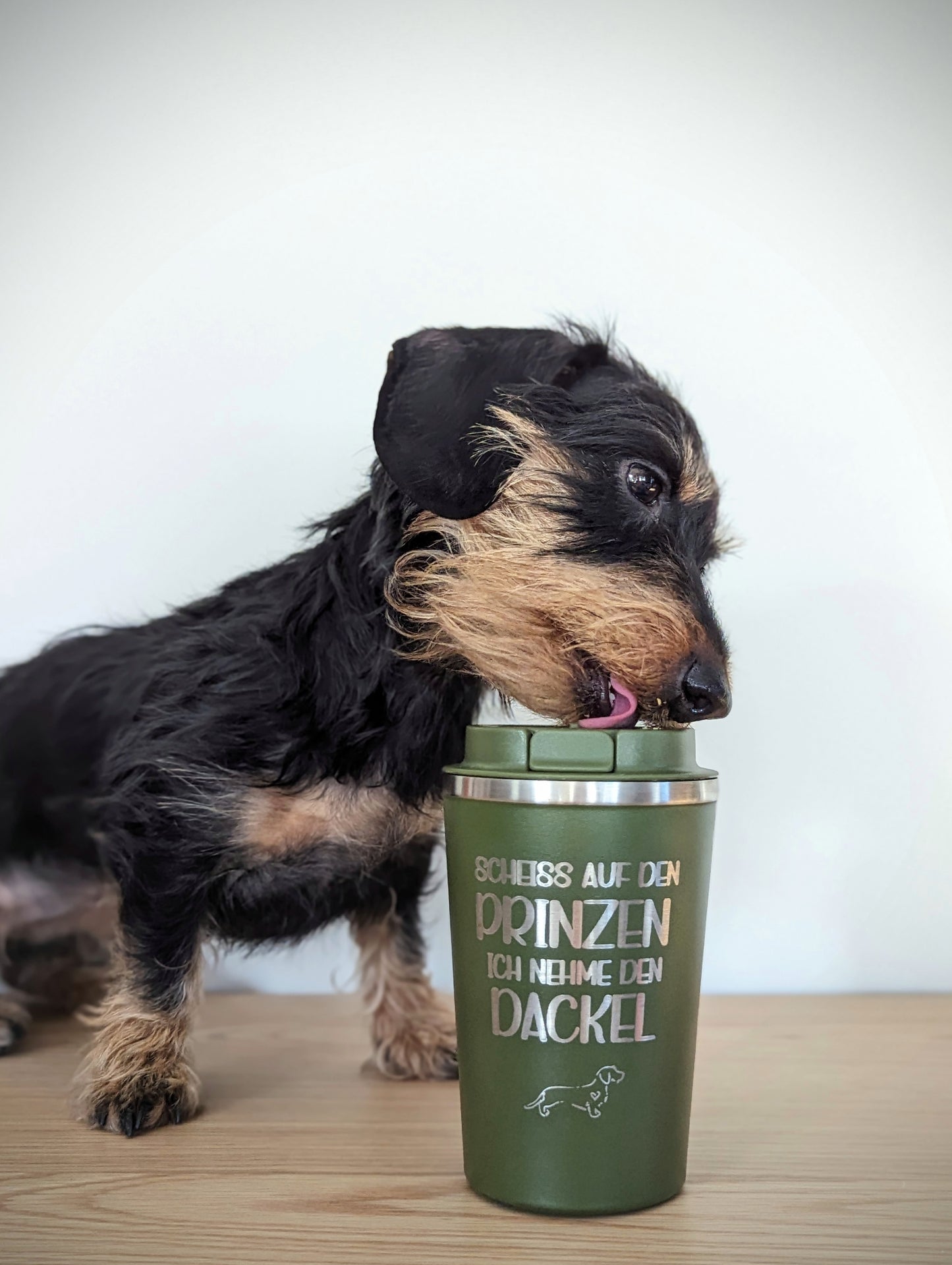 Thermobecher Prinz/Dackel
